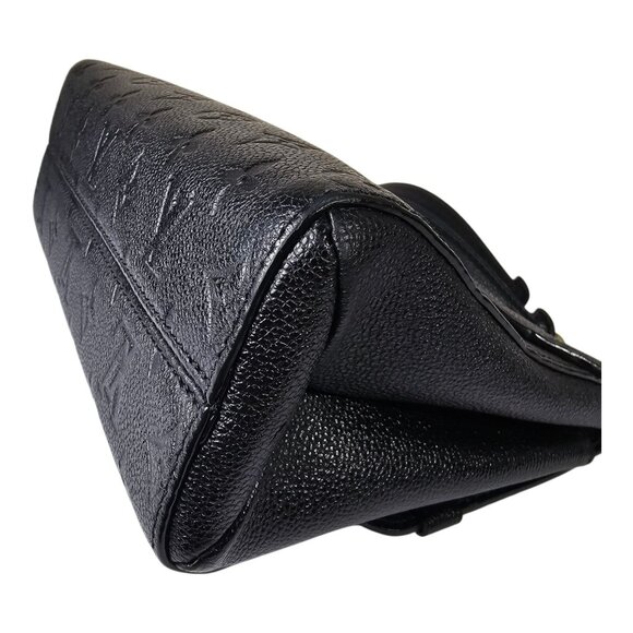 LOUIS VUITTON Vavin PM Black Monogram Empreinte Leather Chain Bag Shoulder EUC - Picture 16 of 16